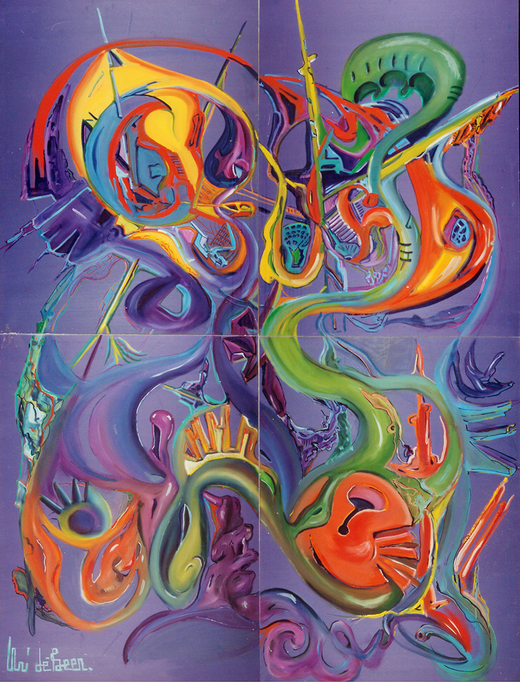 Set 1 of 4 Paintings