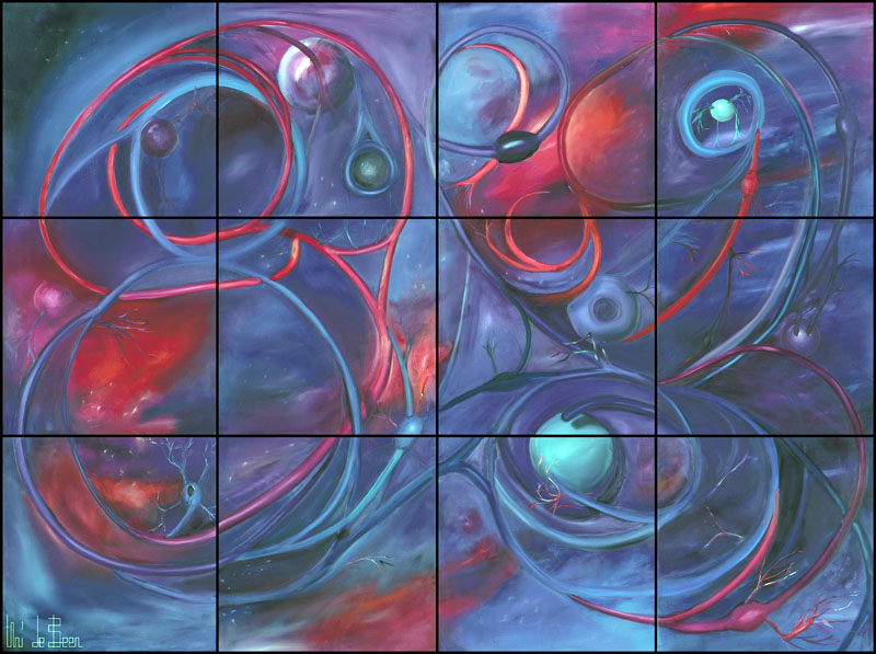 Set 1 of 12 Paintings