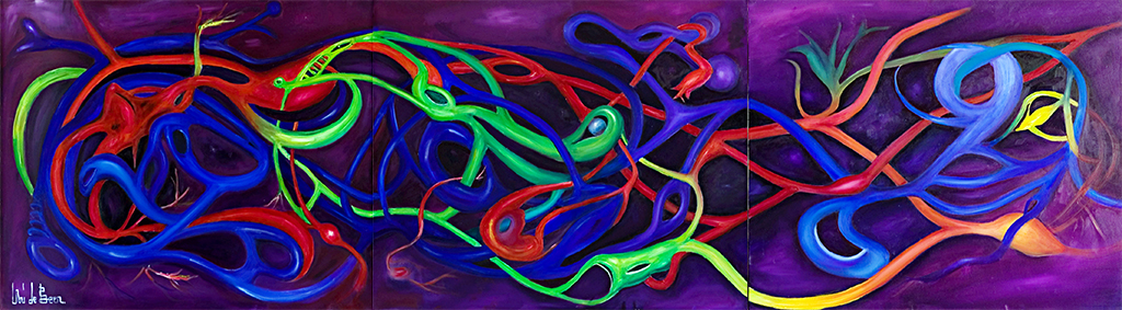 Set 2 of 3 Paintings